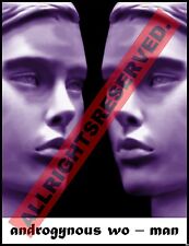 "androgynous wo - man"