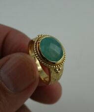 Amazonit Ring Sterling Silber