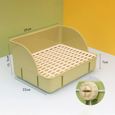 Kaninchenstreu Box Pee Pan