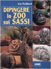 Malen Sie den Zoo auf Steinen