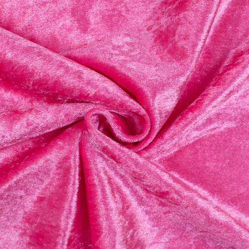 Pannesamt uni neonpink samt - uni,