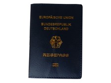 Reisepasshülle Ausweishülle Schutzhülle Etui Pass Rot Transparent Blau Schwarz