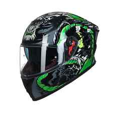 ILM Full Face Bike Motocross Helm Modell Z501 Legende Grün M