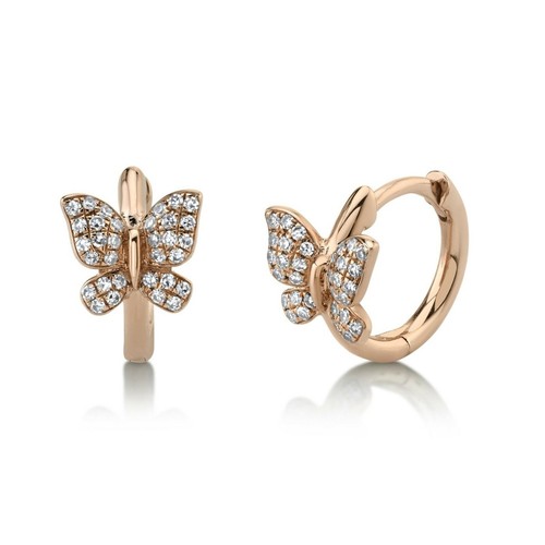14k roségold diamant - 14k,