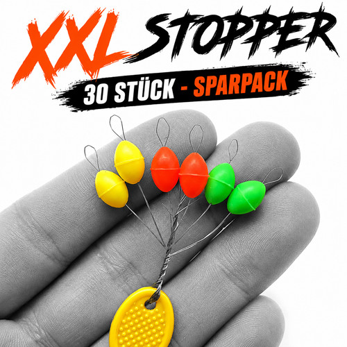 30x gummistopper xxl neon - gummistopper,