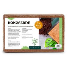 Kokoserde 3x650g torffreies