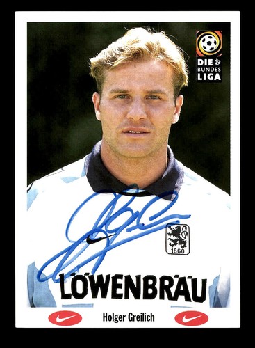 Holger greilich autogrammkarte - holger,