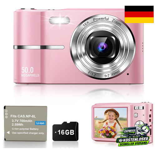 Digitalkamera 50mp 1080p - digitalkamera,