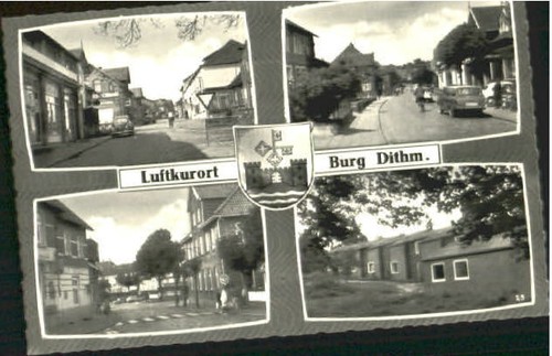 Burg dithmarschen ungelaufen - ,