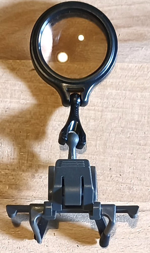 Lupe für brille zum - lupe,