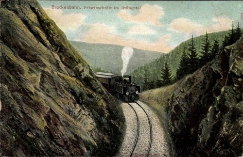 Hasserode wernigerode im - ak,