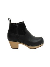 Swedish Hasbeens Damen Stiefel UK 4 schwarz 100% andere Plateau