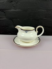 Royal Doulton Princeton H5098 Sauciere / Sauciere und Ständer / Tropfteller Set