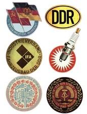 DDR Aufkleber Vintage Set Ossi IFA Oldtimer VEB Minol Simson Trabant Lada #767