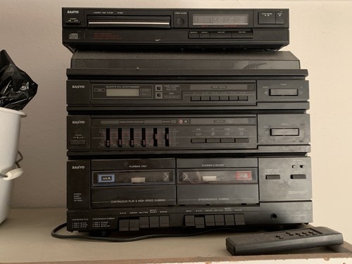 Stereoanlage sanyo t - stereoanlage,