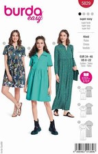 Schnittmuster Damenkleid mit