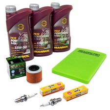 Wartungspaket für BMW F 650 ST F650 93-99 Öl 3L +Luftfilter+Ölfilter+Zündkerzen