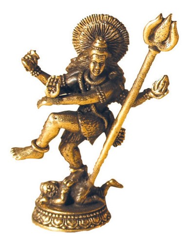 Shiva tanzend messing - tanzend,