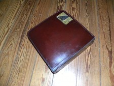 ORIG KOFFER für 20 Grammophon-Schellackplatten 30cm 78rpm HAPAG ( LLOYD ) REISE