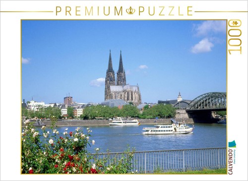 Calvendo puzzle köln rhein - puzzle, am