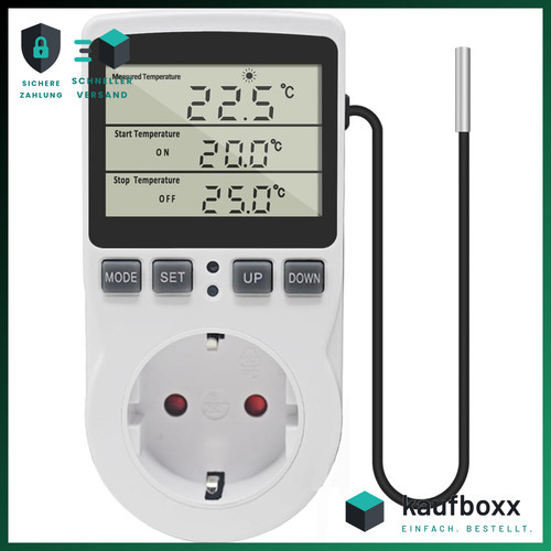 Temperaturregler steckdose - temperaturregler,