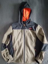 CMP Softshelljacke grün/anthrazit/orange, Gr. 164 mit Fleecefutter