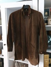 Retro 😀 Echt-Leder Mantel