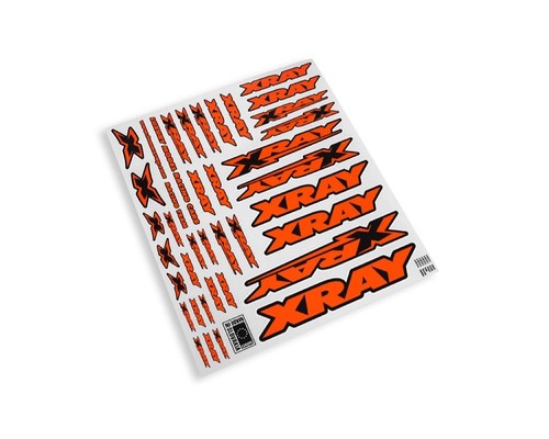 Xray aufkleber orange - aufkleber,