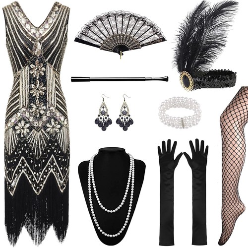 Gatsby kleid damen 1920er - damen,