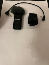 Sony ECM-W2BT Mikrofon Schwarz gebraucht in OVP