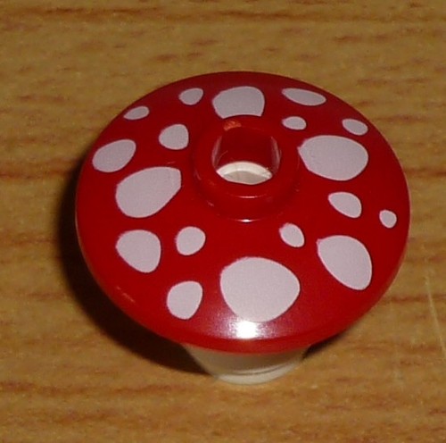 Lego pilz - pilz, (fliegenpilz)