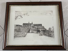 Bleistiftzeichnung Kloster