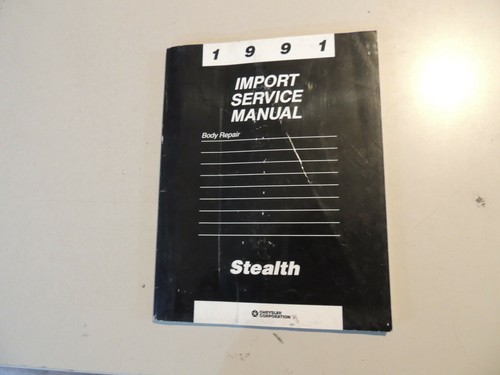 1991 dodge stealth - 1991, repair