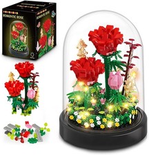 Rosen Blumen Mini Baustein Set