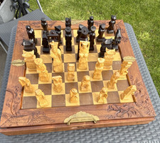 Handgefertigtes Schachspiel