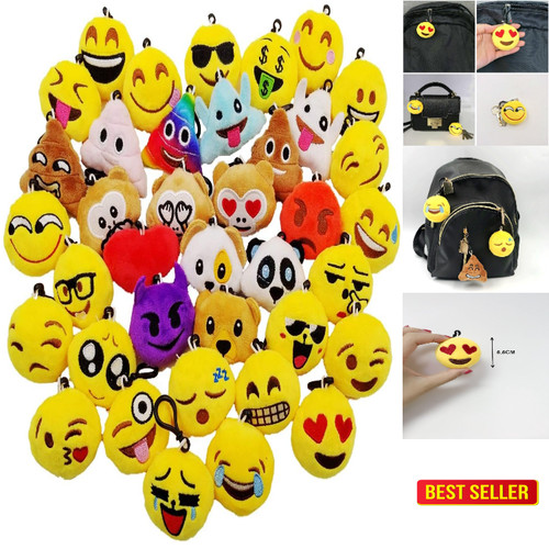 Mini plüsch emoticon - plüsch,