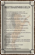 Blechschild 30x20 cm