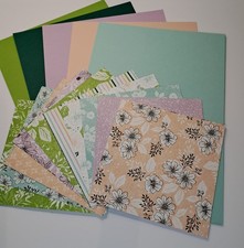 Stampin up Designerpapier-Set, hübsche Grüße, 20 Papiere 6x6 + Cardstock