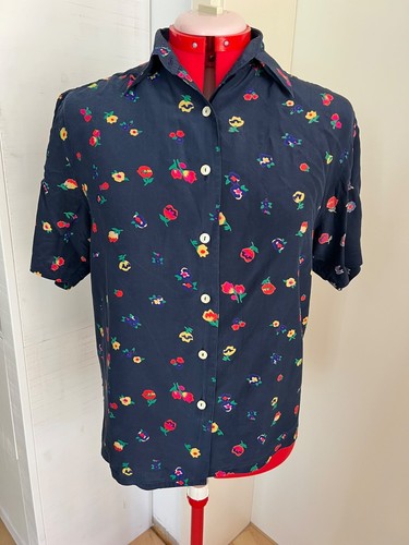 Vintage voglia seta bluse - seta,