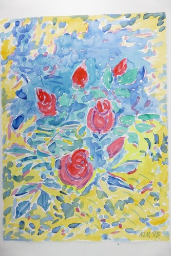 Wilhelm klußmann aquarell - wilhelm,
