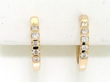 Brillant creolen 585 gelbgold - brillant,