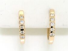 Brillant Creolen 585 Gelbgold