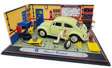 Hongwell Diorama Mini Rama Work Shop Werkstatt Atelier Garage 1/43 VW Cox Beetle