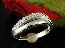 925 Silberring mit Zirkonia