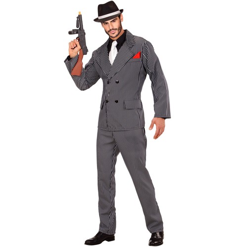 Mafiaboss kostüm herren l - herren, m