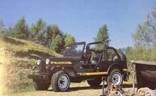 Prospekt MAHINDRA 4 WD CJ 340/540 (D/ca. 1990)
