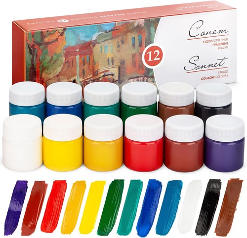 Hochwertiges gouache farben - hochwertiges,
