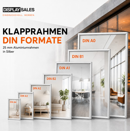 Klapprahmen alu din - klapprahmen, 25