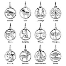 Sternzeichen Anhänger 925