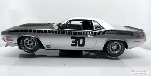 Plymouth cuda silver - silver, street